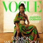 Amanda Gorman on the cover of Vogue's May issue. 