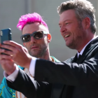 blake shelton adam levine the voice