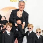 Alec Baldwin, Hilaria Baldwin and kids
