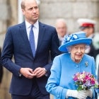 Prince William and Queen Elizabeth