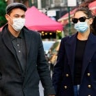 Emilio Vitolo and Katie Holmes