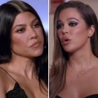 Kourtney and Khloe Kardashian