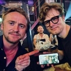 'Harry Potter' Star Tom Felton Has a Malfoy Family Reunion With Bertie Gilbert