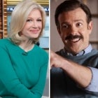 Diane Sawyer and Ted Lasso