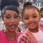 Cardi B Continues Kulture's 3rd Birthday Bash With Roller Coasters