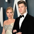 Scarlett Johansson and Colin Jost