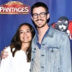 Grant Gustin and LA Thoma