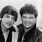 American rock and roll duo The Everly Brothers, aka Don Everly and Phil Everly, London, UK, 20th September 1983. 