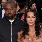 Kanye West and Kim Kardashian