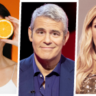 Heather Dubrow, Andy Cohen and Ramona Singer 