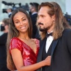 Zoe Saldana and Marco Perego