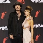 Tommy Lee and Brittany Furlan at the 2021 MTV Video Music Awards 