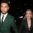 Rege-Jean Page and Emily Brown