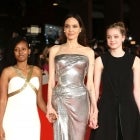 Angelina Jolie and daughters Zahara and Shiloh