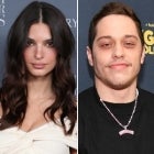 Emily Ratajkowski and Pete Davidson
