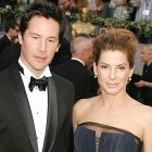 Keanu Reeves and Sandra Bullock