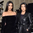 Kim Kardashian and Kourtney Kardashian