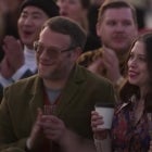 Seth Rogen and Lauren Miller