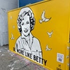 Betty White Mural