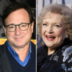 Bob Saget and Betty White