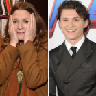 Drew Barrymore and Tom Holland