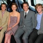 James and Oliver Phelps, Bonnie Wright, and Tom Felton