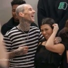Travis Barker and Kourtney Kardashian