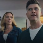 Scarlett Johnansson and Colin Jost