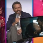 Ryan Reynolds Struggles to Answer Young Fan's Question About Kissing Zoe Saldana 