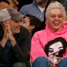 Jon Stewart and Pete Davidson