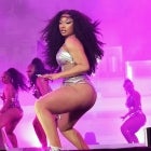Megan Thee Stallion performs onstage at the 2022 Coachella Stage