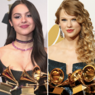 Olivia Rodrigo and Taylor Swift