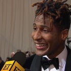 Met Gala 2022: Jon Batiste Dances and Sings, Shares Wife's Health Update (Exclusive) 
