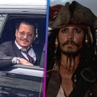 Johnny Depp Does Jack Sparrow Impression Outside Courthouse Trial