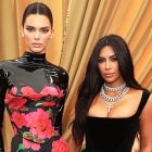 Kendall Jenner and Kim Kardashian