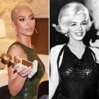 Kim Kardashian and Marilyn Monroe