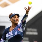 Serena Williams on Day 4 of the Rothesay International at Devonshire Park