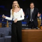 Evan Rachel Wood and Jimmy Fallon