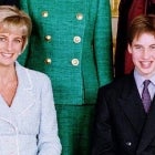 Princess Diana and Prince William 