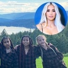 Kim Kardashian and North West