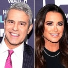 Kyle Richards and Andy Cohen