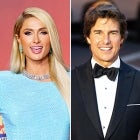 Paris Hilton and Tom Cruise