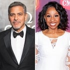 George Clooney, Gladys Knight and Bono