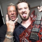 James Hetfield and Joseph Quinn Metallica
