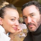 Kaley Cuoco and Tom Pelphrey