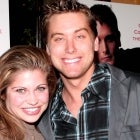 Danielle Fishel and Lance Bass 
