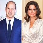 Prince William and Deborah James