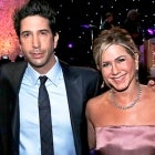 David Schwimmer and Jennifer Aniston