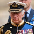 Queen Elizabeth's Funeral: Charles Places Company Camp Colour on Coffin