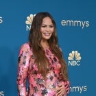 Chrissy Teigen arrives for the 74th Emmy Awards at the Microsoft Theater in Los Angeles, California, on September 12, 2022